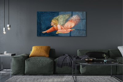 Glasbilder Kunst geflügelten engel