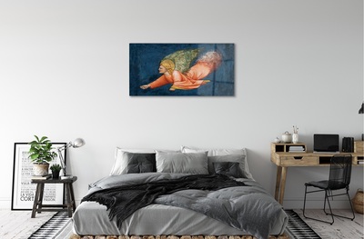 Glasbilder Kunst geflügelten engel