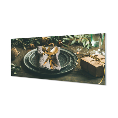 Glasbilder Covered platten kugeln geschenke