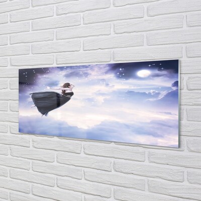 Glasbilder Erhöhung fee himmel wolken