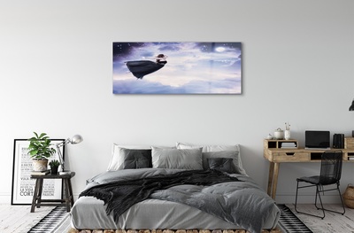 Glasbilder Erhöhung fee himmel wolken