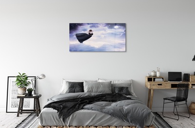 Glasbilder Erhöhung fee himmel wolken