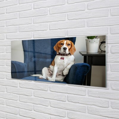 Glasbilder Sit dog