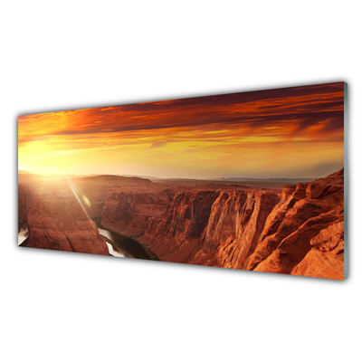 Glasbilder Grand Canyon Landschaft