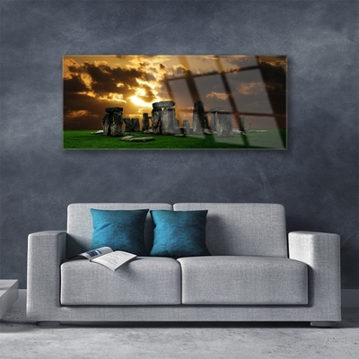 Glasbilder Steine Landschaft