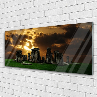Glasbilder Steine Landschaft