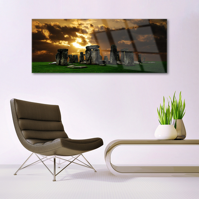 Glasbilder Steine Landschaft