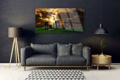 Glasbilder Steine Landschaft