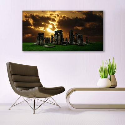 Glasbilder Steine Landschaft