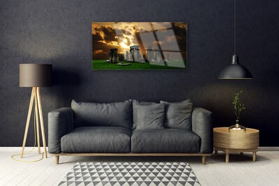 Glasbilder Steine Landschaft
