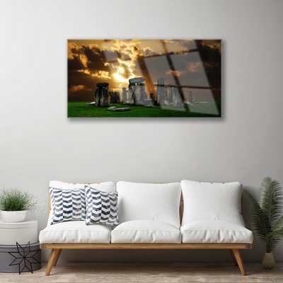 Glasbilder Steine Landschaft