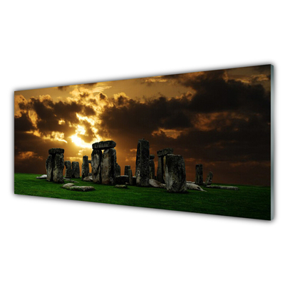 Glasbilder Steine Landschaft
