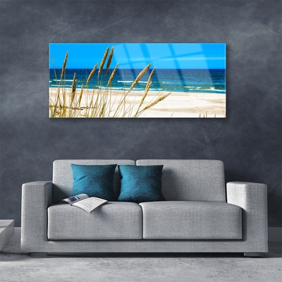 Glasbilder Meer Strand Landschaft