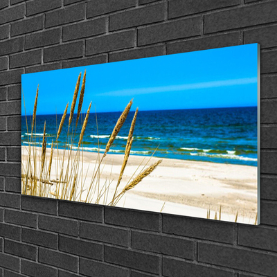 Glasbilder Meer Strand Landschaft