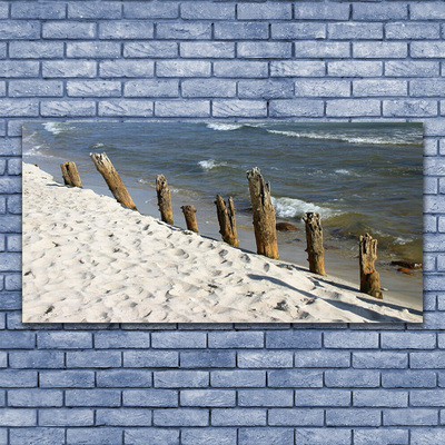 Glasbilder Strand Meer Landschaft