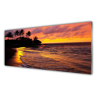 Glasbilder Meer Landschaft