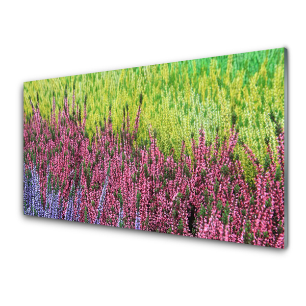 Glasbilder Blume Pflanzen