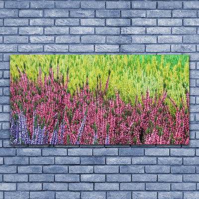 Glasbilder Blume Pflanzen