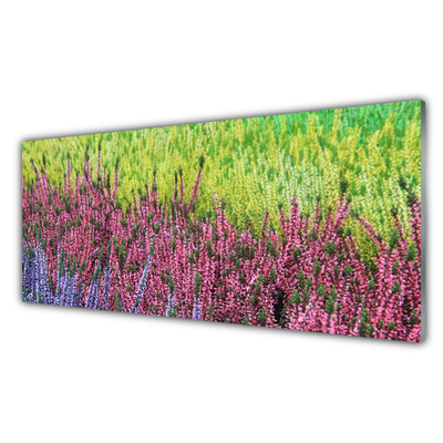 Glasbilder Blume Pflanzen