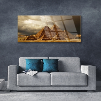 Glasbilder Pyramiden Architektur
