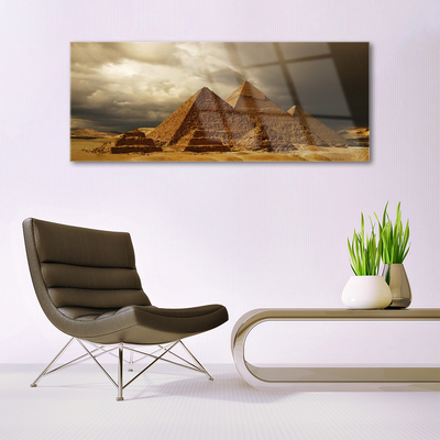 Glasbilder Pyramiden Architektur