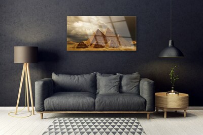 Glasbilder Pyramiden Architektur
