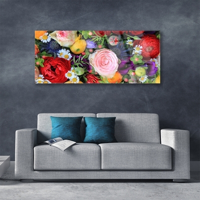 Glasbilder Blumen Pflanzen