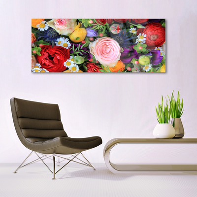 Glasbilder Blumen Pflanzen