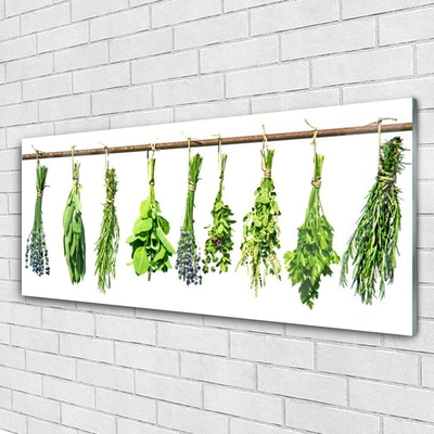 Glasbilder Blumen Pflanzen