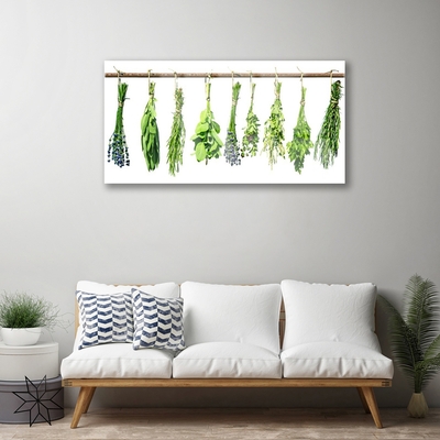 Glasbilder Blumen Pflanzen