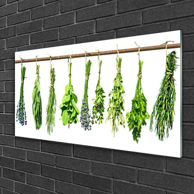 Glasbilder Blumen Pflanzen