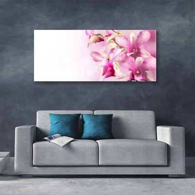 Druck auf Glas Blumen Pflanzen