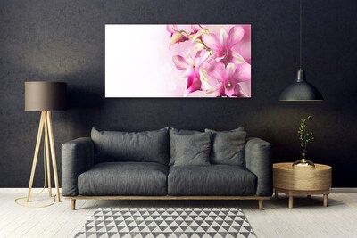 Druck auf Glas Blumen Pflanzen