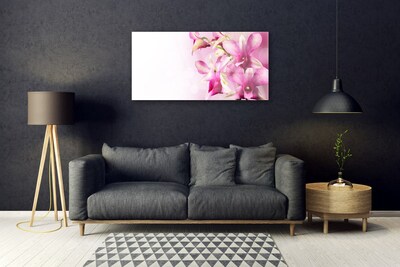 Druck auf Glas Blumen Pflanzen