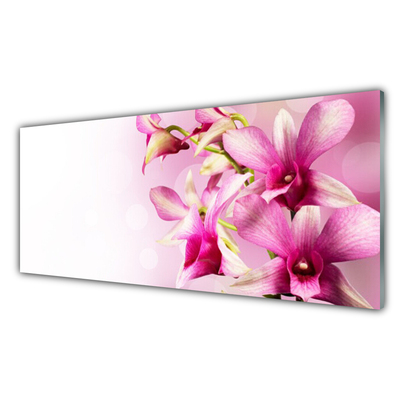 Druck auf Glas Blumen Pflanzen