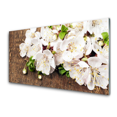 Druck auf Glas Blumen Pflanzen