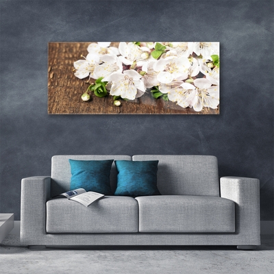 Druck auf Glas Blumen Pflanzen