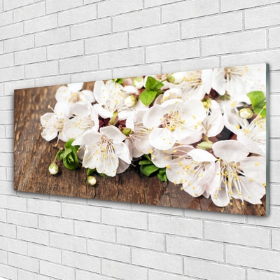 Druck auf Glas Blumen Pflanzen
