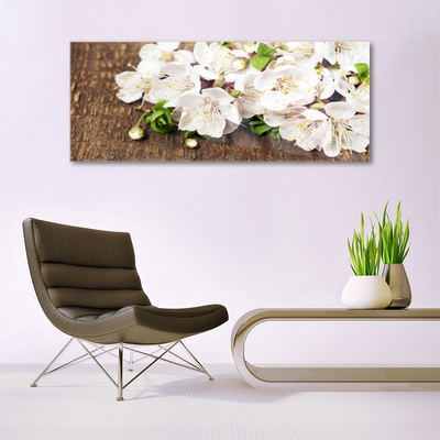 Druck auf Glas Blumen Pflanzen