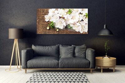 Druck auf Glas Blumen Pflanzen