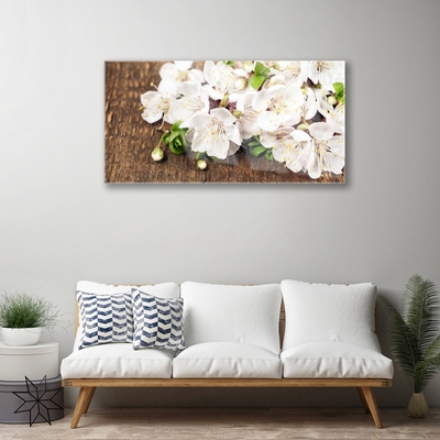 Druck auf Glas Blumen Pflanzen