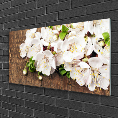Druck auf Glas Blumen Pflanzen