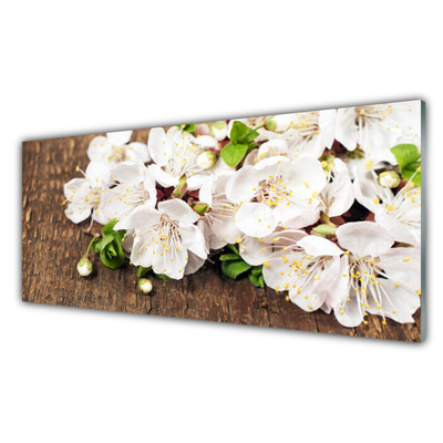 Druck auf Glas Blumen Pflanzen