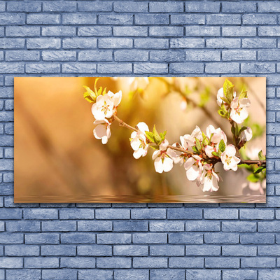 Druck auf Glas Blumen Pflanzen