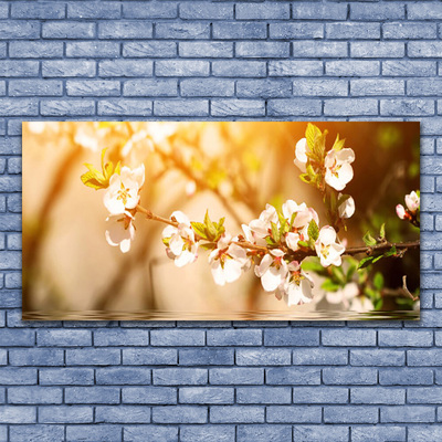 Druck auf Glas Blumen Pflanzen