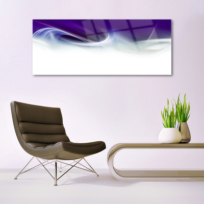 Druck auf Glas Abstrakt Kunst