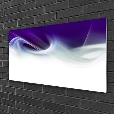 Druck auf Glas Abstrakt Kunst
