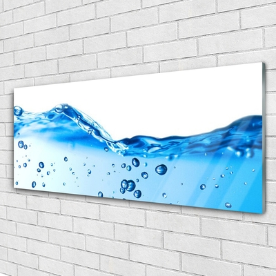 Druck auf Glas Wasser Kunst