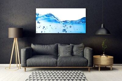 Druck auf Glas Wasser Kunst