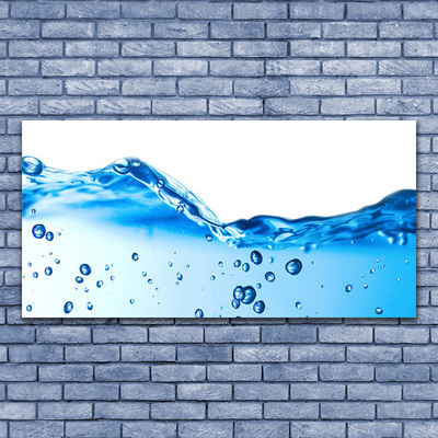 Druck auf Glas Wasser Kunst